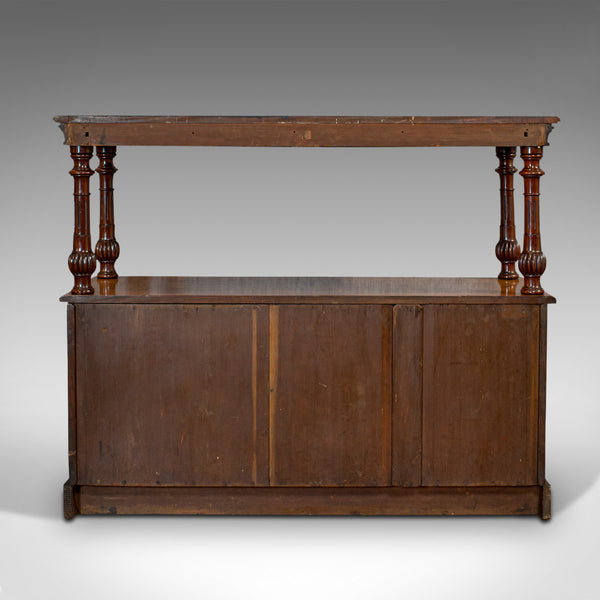 Large Antique Buffet, English, Walnut, Server, Sideboard, William IV, Circa 1830