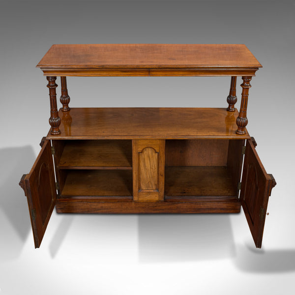 Large Antique Buffet, English, Walnut, Server, Sideboard, William IV, Circa 1830