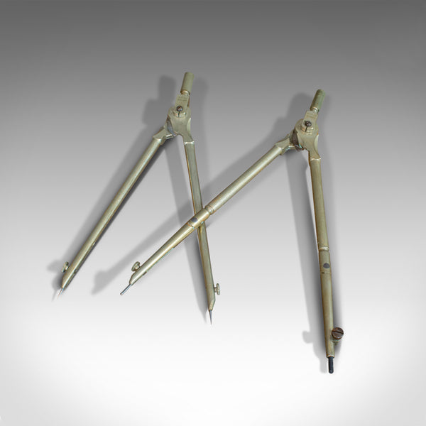 Vintage Draughtsman's Set, German, Drawing Instruments, Riefler, Circa 1950