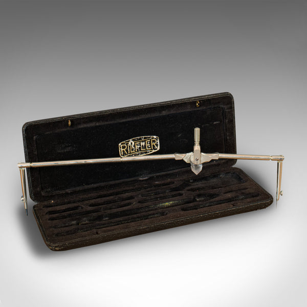 Vintage Instrument Set, German, Technical Drawing, Riefler, Munich, Circa 1950