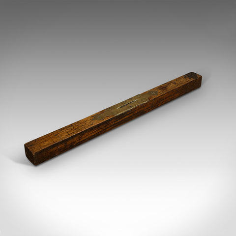 Large Antique Spirit Level, Mahogany, Brass, Craftsmans, Instrument, William IV