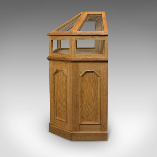 Vintage Display Cabinet, Ecclesiastical, Shop, Retail, Showcase, Gothic Revival