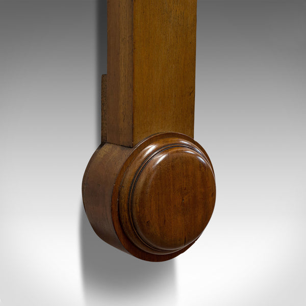 Antique Stick Barometer, Walnut, Scientific Instrument, Negretti & Zambra, 1900