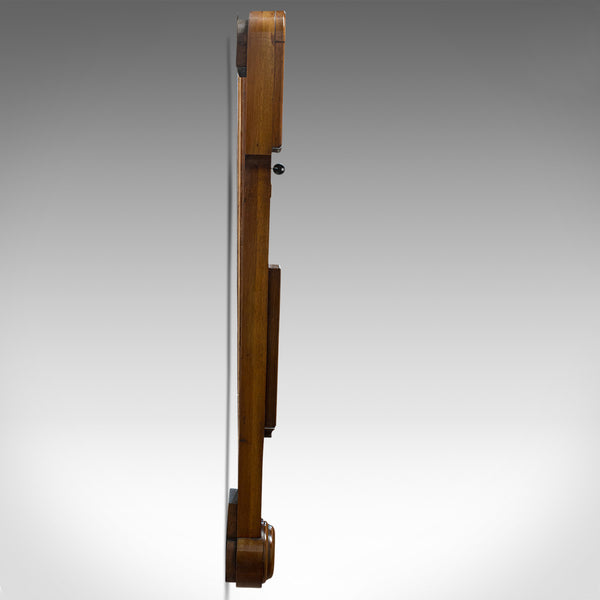 Antique Stick Barometer, Walnut, Scientific Instrument, Negretti & Zambra, 1900