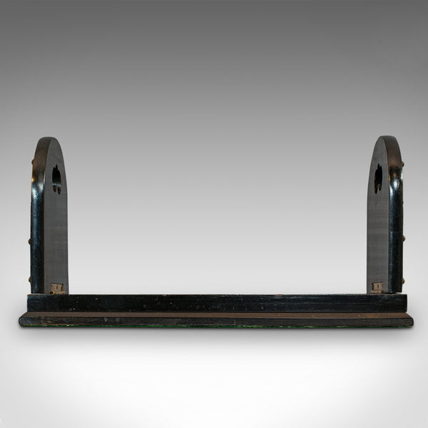 Antique Extending Book Slide, Coromandel, Bookend, Rack, Victorian, Circa 1880