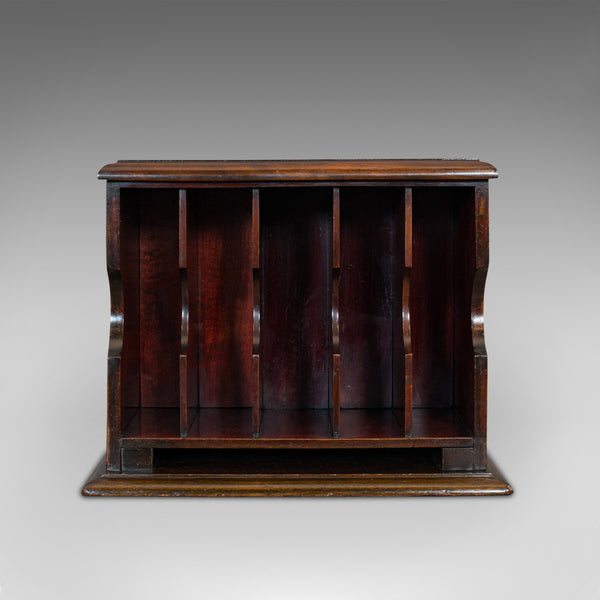 Antique Stationery Rack, Mahogany, Desk, Correspondence, Asprey London, C.1910