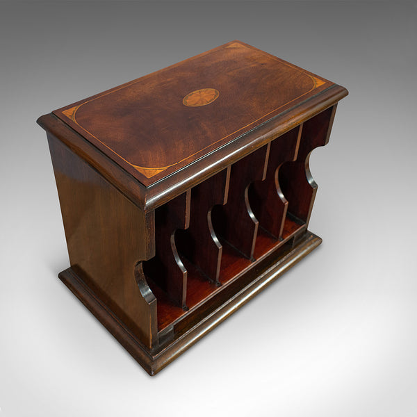 Antique Stationery Rack, Mahogany, Desk, Correspondence, Asprey London, C.1910