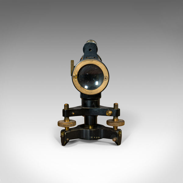 Antique Surveyor's Level, English, Brass, Scientific Instrument, Halden & Sons