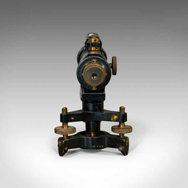 Antique Surveyor's Level, English, Brass, Scientific Instrument, Halden & Sons