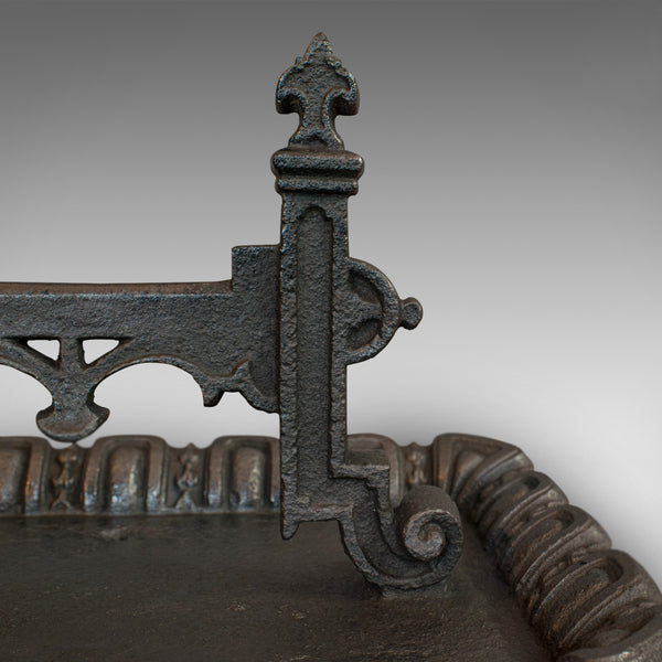 Large Antique Boot Scraper, English, Wrought Iron, Aesthetic Period, Circa 1880