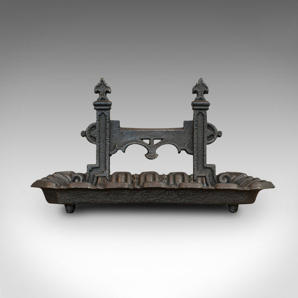 Large Antique Boot Scraper, English, Wrought Iron, Aesthetic Period, Circa 1880