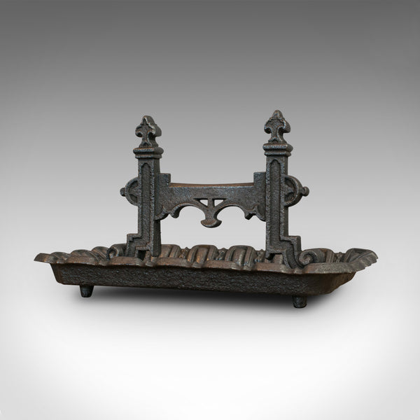 Large Antique Boot Scraper, English, Wrought Iron, Aesthetic Period, Circa 1880