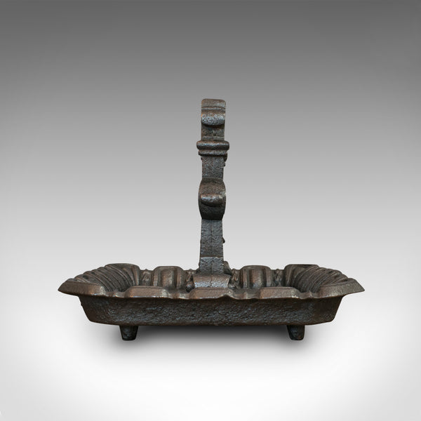 Large Antique Boot Scraper, English, Wrought Iron, Aesthetic Period, Circa 1880