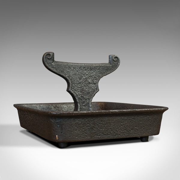 Compact Antique Boot Scraper, Door, Porch Scrape, Kenrick & Sons, Georgian, 1800