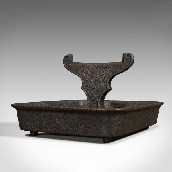 Compact Antique Boot Scraper, Door, Porch Scrape, Kenrick & Sons, Georgian, 1800