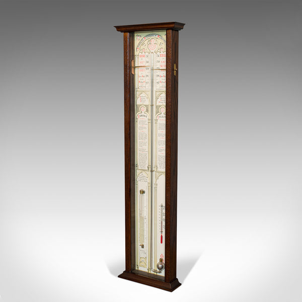 Vintage Admiral Fitzroy Barometer, Scientific Instrument, Reynolds & Branson