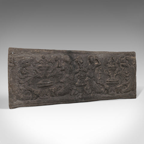 Antique Decorative Relief Panel, Continental, Lead, Frieze, Neoclassical, C.1750
