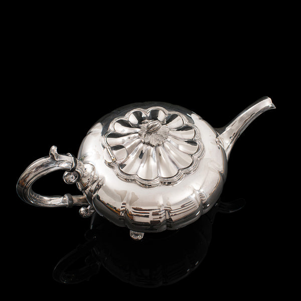 Vintage Tea Service, English, Silver Plated, Teapot, Dish, Viners of Sheffield