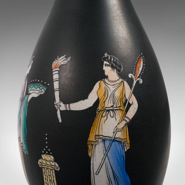 Antique Decorative Vase, English, Ceramic, Baluster Urn, Neoclassical, Victorian