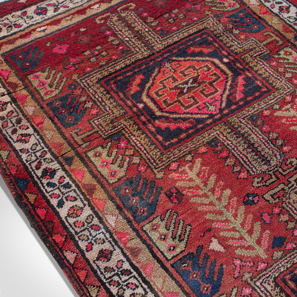 Large, Vintage Baluchi Hallway Runner, Persian, Hall, Rug, Carpet, Mid 20th.C