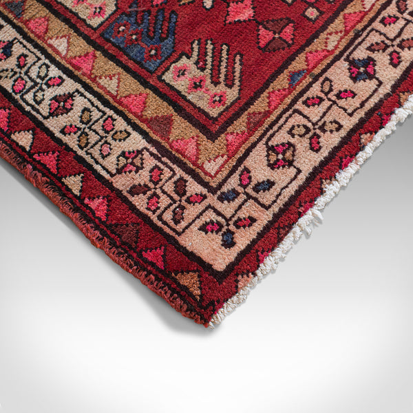 Large, Vintage Baluchi Hallway Runner, Persian, Hall, Rug, Carpet, Mid 20th.C