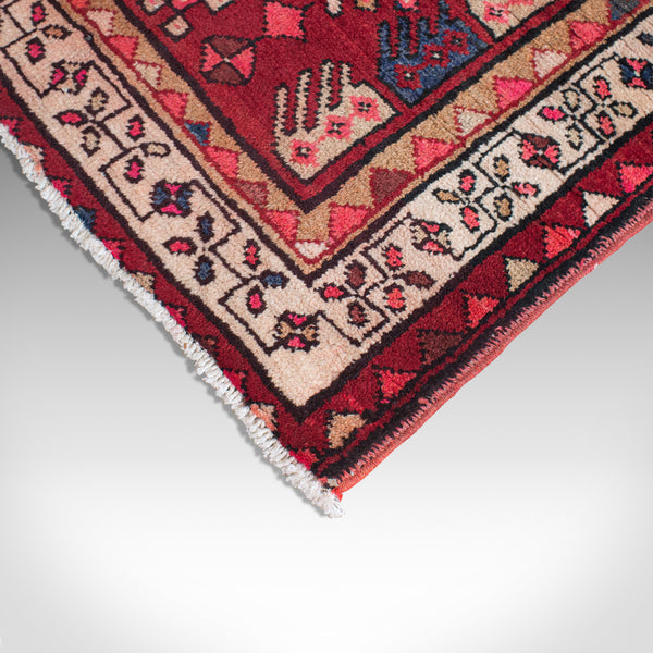 Large, Vintage Baluchi Hallway Runner, Persian, Hall, Rug, Carpet, Mid 20th.C