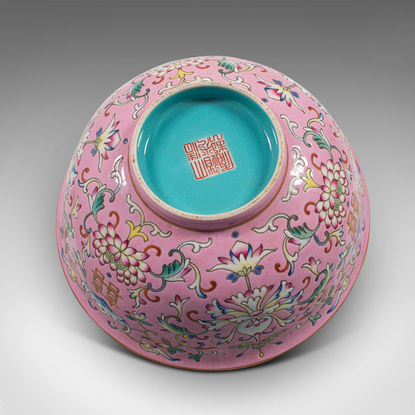 Antique Decorative Marriage Bowl, Chinese, Ceramic, Ceremonial Dish ...
