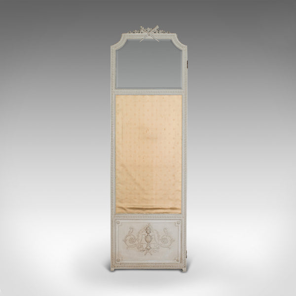 Antique Dressing Screen, Italian, Mahogany, Privacy, Room Divider, Victorian