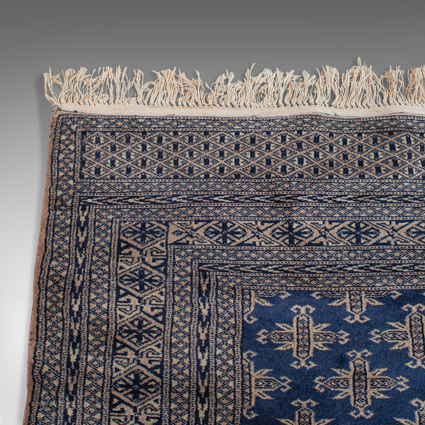 Vintage Bokhara Rug, Persian, Woven, Hall Carpet, Early 20th Century, Circa 1930