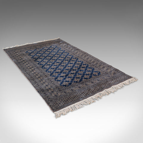 Vintage Bokhara Rug, Persian, Woven, Hall Carpet, Early 20th Century, Circa 1930