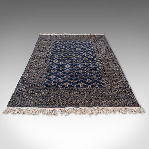 Vintage Bokhara Rug, Persian, Woven, Hall Carpet, Early 20th Century, Circa 1930