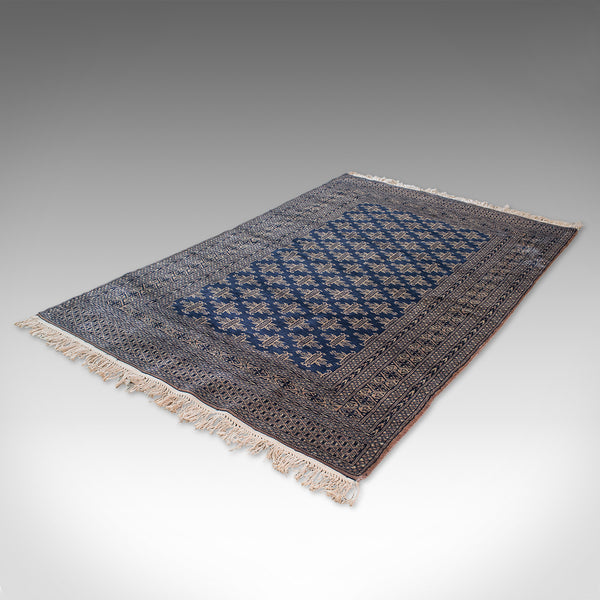 Vintage Bokhara Rug, Persian, Woven, Hall Carpet, Early 20th Century, Circa 1930