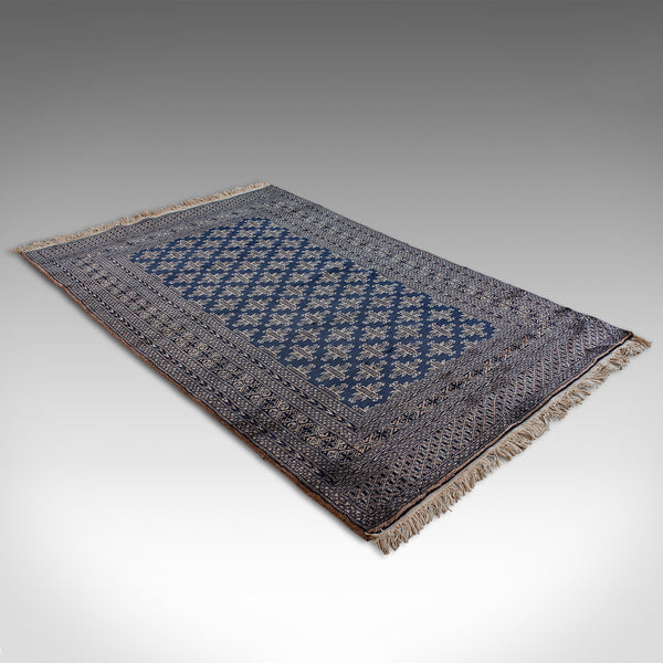 Vintage Bokhara Rug, Persian, Woven, Hall Carpet, Early 20th Century, Circa 1930