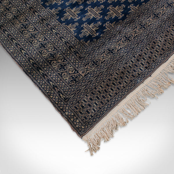 Vintage Bokhara Rug, Persian, Woven, Hall Carpet, Early 20th Century, Circa 1930