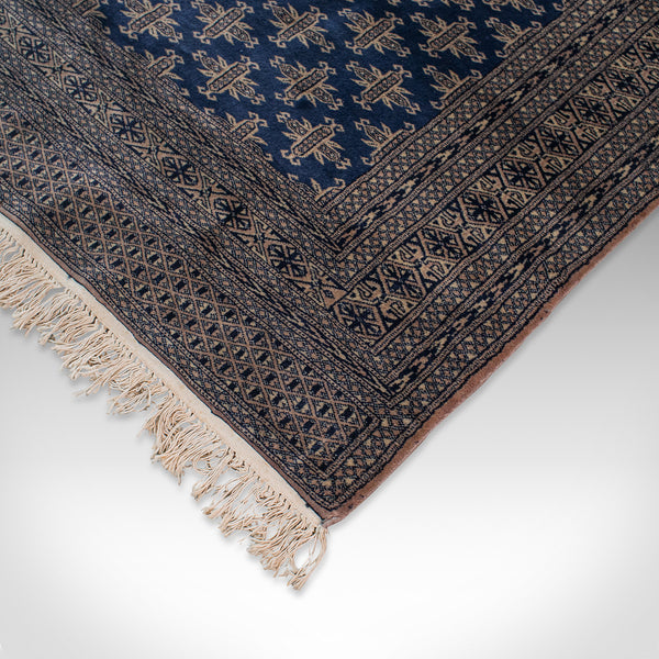 Vintage Bokhara Rug, Persian, Woven, Hall Carpet, Early 20th Century, Circa 1930