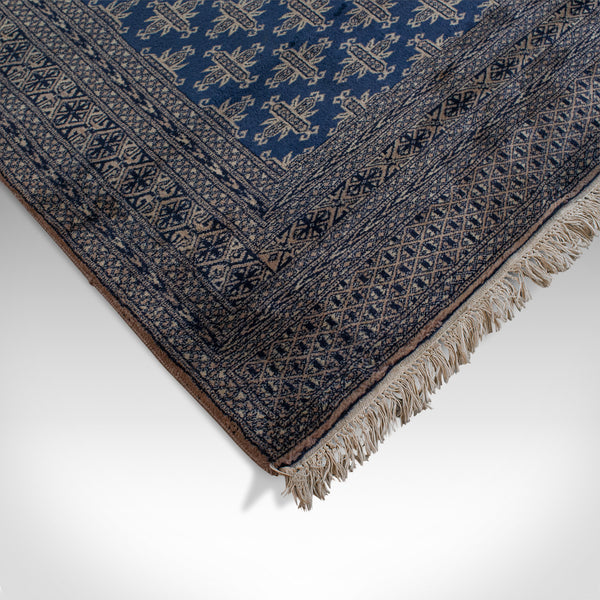 Vintage Bokhara Rug, Persian, Woven, Hall Carpet, Early 20th Century, Circa 1930