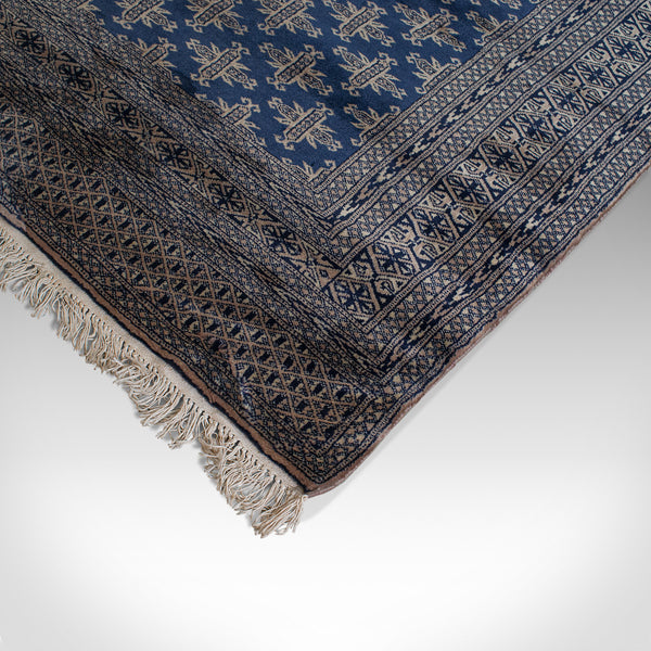 Vintage Bokhara Rug, Persian, Woven, Hall Carpet, Early 20th Century, Circa 1930