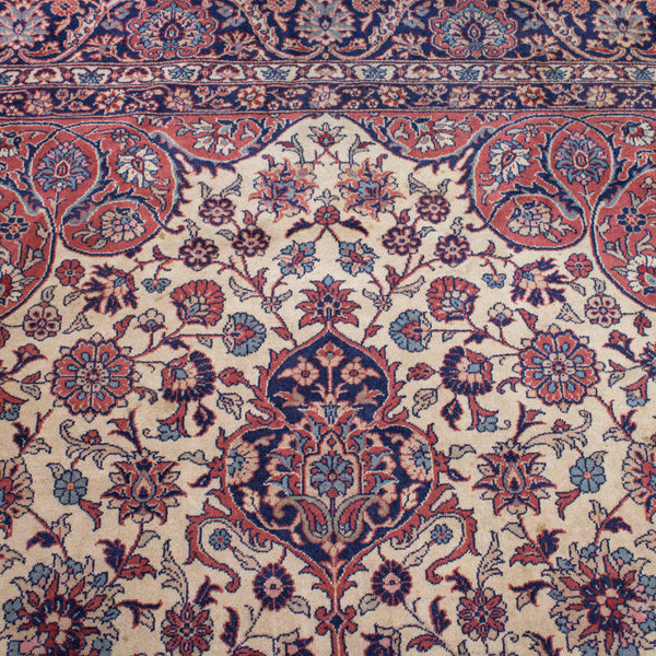 Very Large Antique Heriz Carpet, Persian, Room Size, Rug, Edwardian, Circa 1910