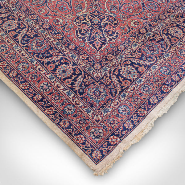 Very Large Antique Heriz Carpet, Persian, Room Size, Rug, Edwardian, Circa 1910