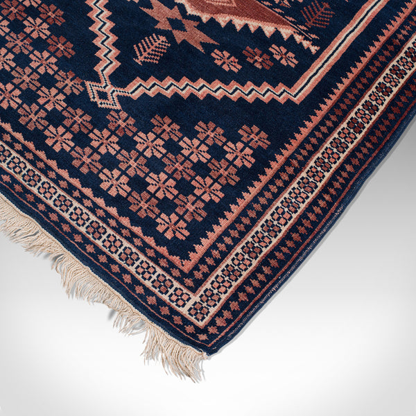 Vintage Anatolian Hallway Rug, Turkish, Woven, Carpet, Wall, Late 20th, C.1970