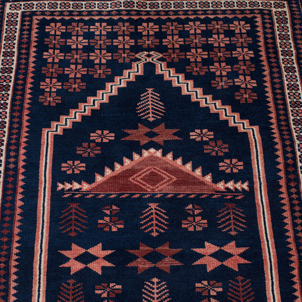 Vintage Anatolian Hallway Rug, Turkish, Woven, Carpet, Wall, Late 20th, C.1970