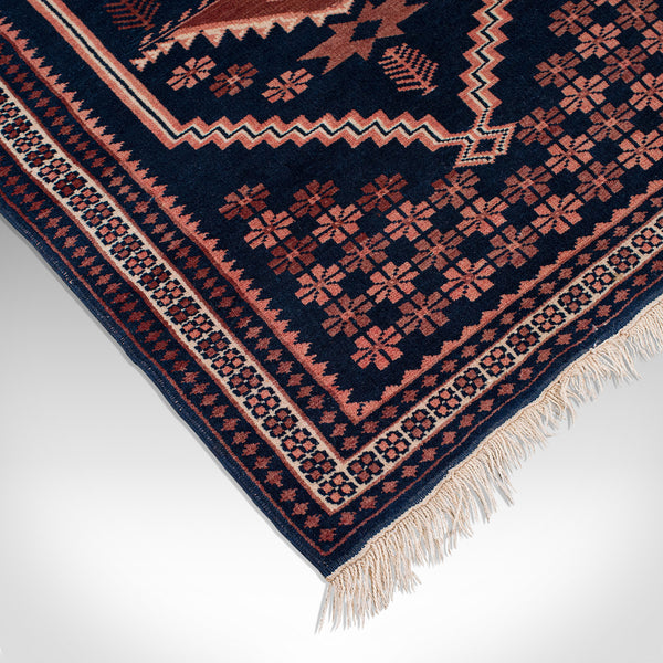 Vintage Anatolian Hallway Rug, Turkish, Woven, Carpet, Wall, Late 20th, C.1970