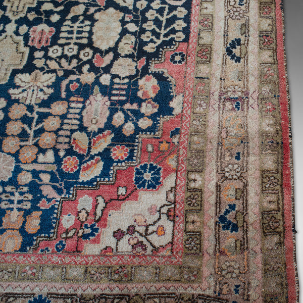 Vintage Sarouk Rug, Persian, Woollen, Dozar, Hall, Lounge, Carpet, Circa 1930