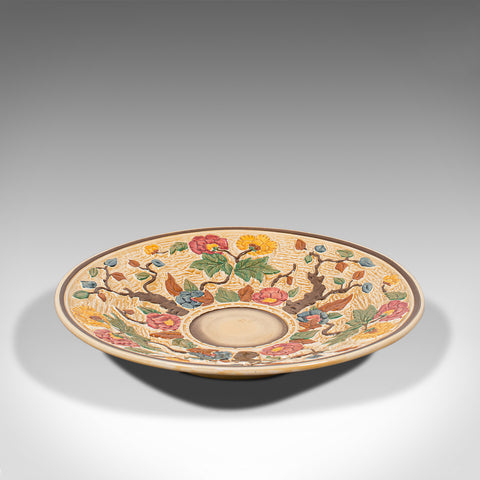 Vintage Decorative Serving Plate, English, Ceramic, Dish, Mid 20th, Circa 1950