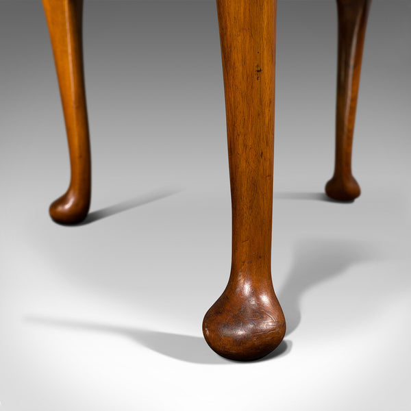 Antique Sofa Table, English, Walnut, Circular, Centre, Side, Edwardian, C.1900