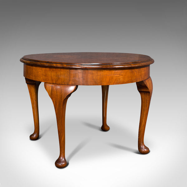 Antique Sofa Table, English, Walnut, Circular, Centre, Side, Edwardian, C.1900