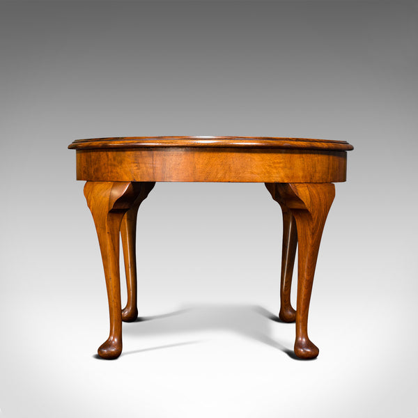 Antique Sofa Table, English, Walnut, Circular, Centre, Side, Edwardian, C.1900