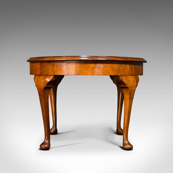 Antique Sofa Table, English, Walnut, Circular, Centre, Side, Edwardian, C.1900