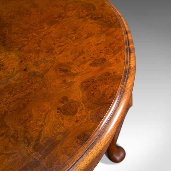 Antique Sofa Table, English, Walnut, Circular, Centre, Side, Edwardian, C.1900