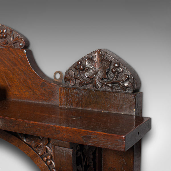 Antique Wall Gong, Indian, Oak, Dinner, Ceremonial Monastery Chime, Circa 1900